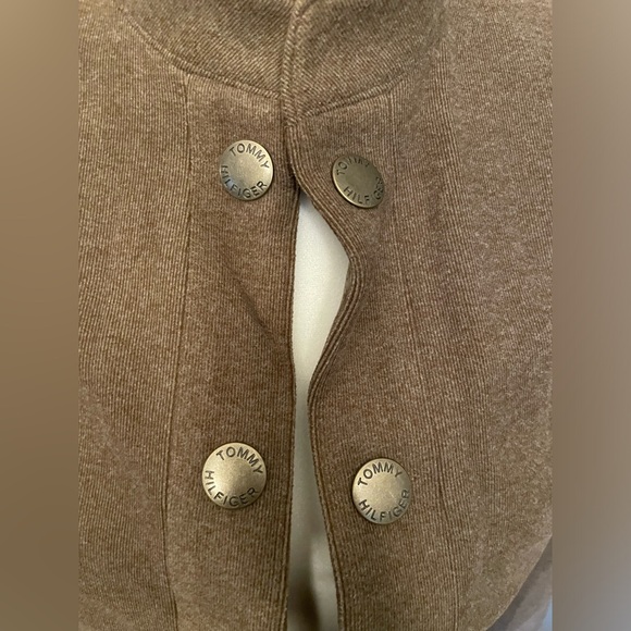 Tommy Hilfiger Soft Brown Military style Jacket - Size 4 - Picture 3 of 13